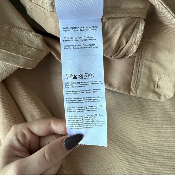 Anthropologie - EXQUISE - Pleated High Rise Tailored Chinos - Cedar - Picture 9 of 15